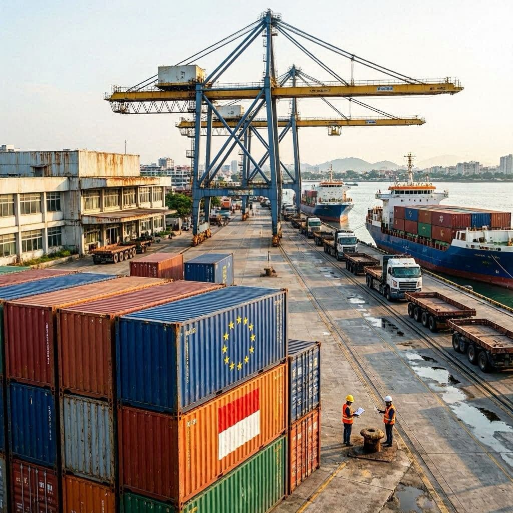 A Bridge Nearly Built, Indonesia and Europe Renew Trade Hopes