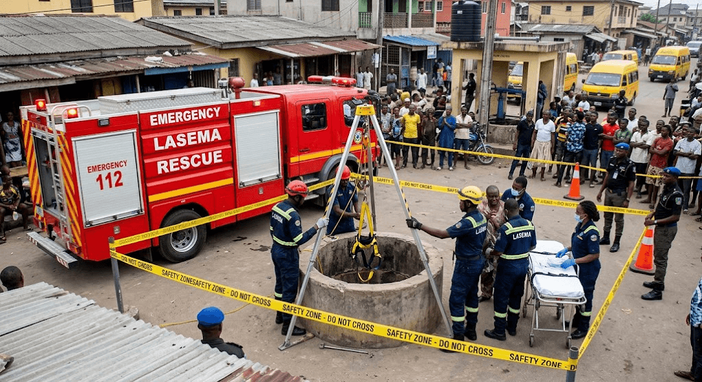 Tragedy in Lagos: Heroic Man Loses Life While Rescuing Toddler From Deep Well