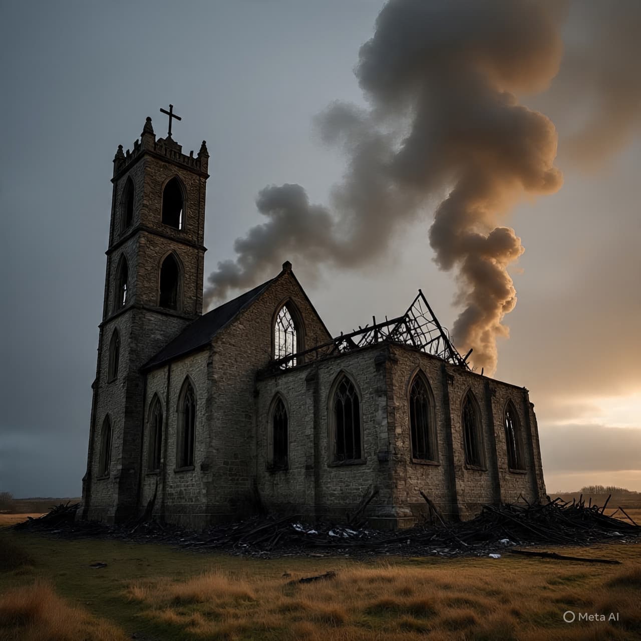 Ashes of Memory: Scotland Mourns Beloved Church Lost to Fire