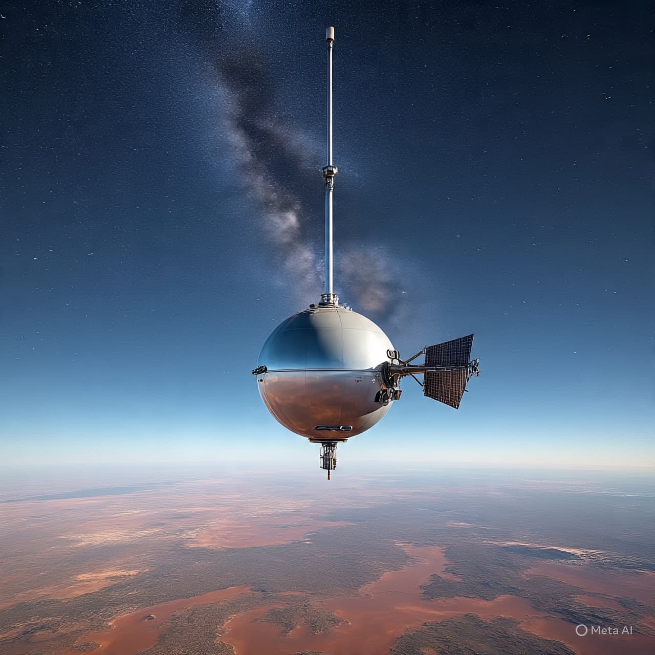 Whispers Across the Red Silence: How Mars Orbiters Carry Earth’s Voice