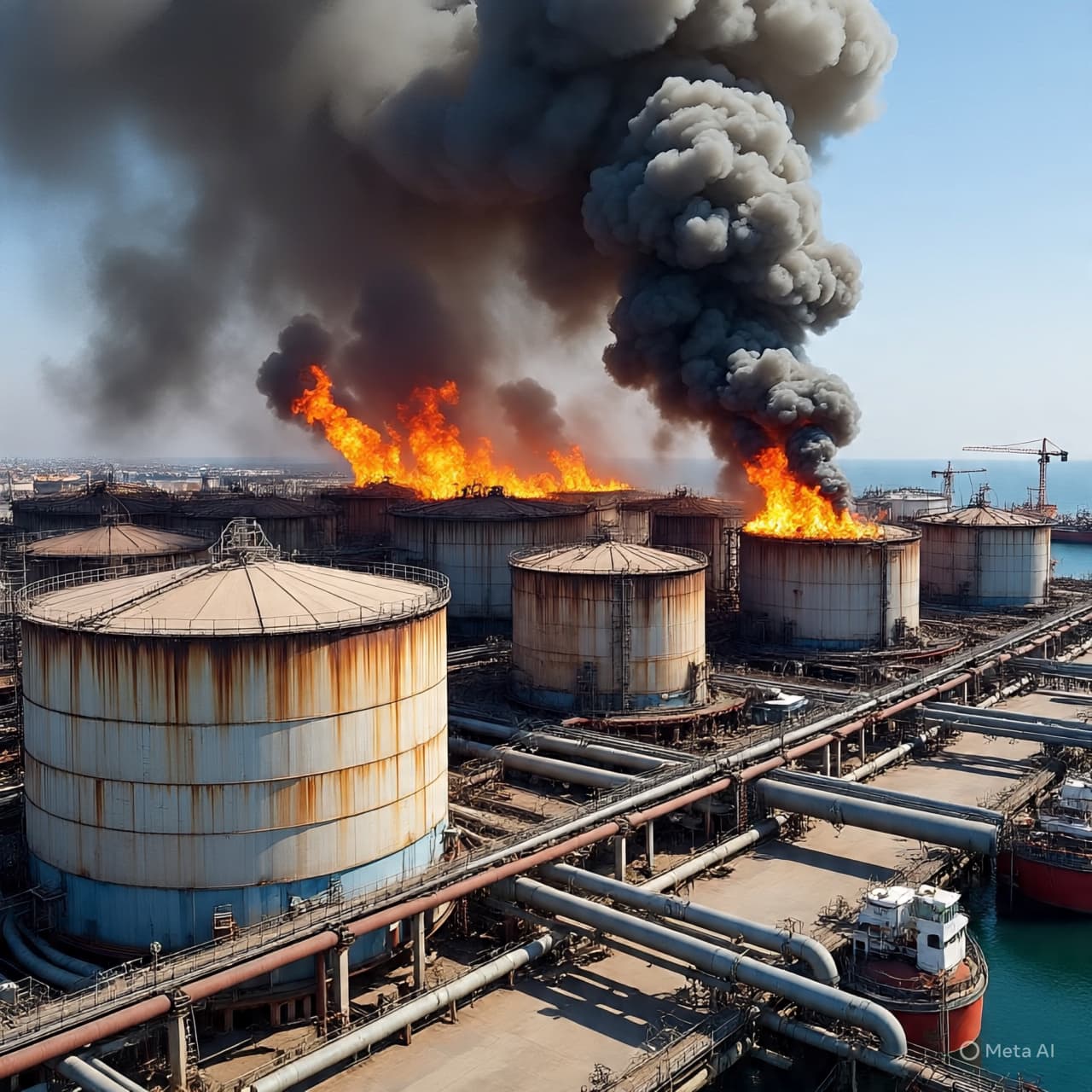 When the Port Sky Darkens: Fire Breaks Out at Fujairah’s Energy Gateway