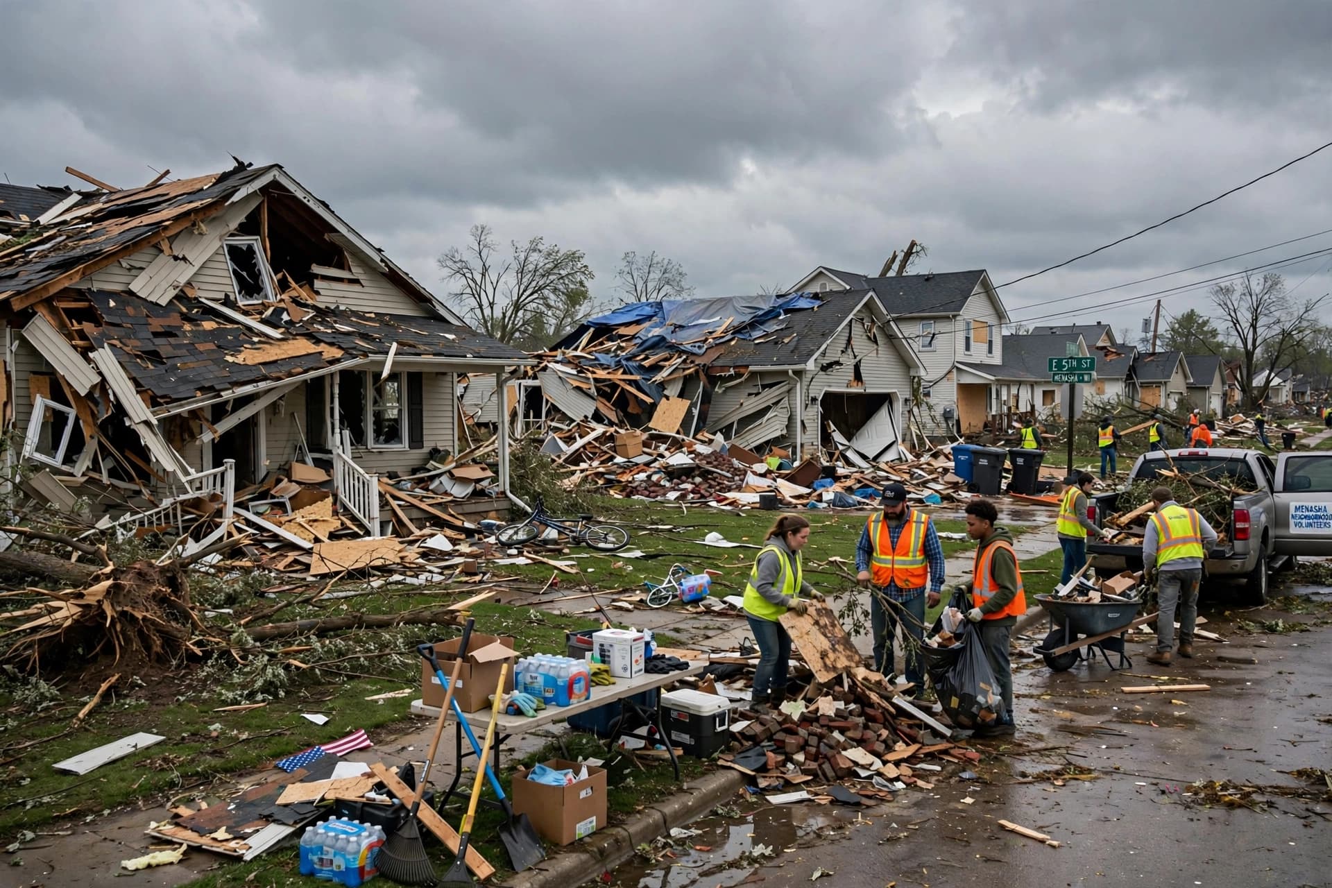 Federal Tornado Aid Approved for Menasha After Delay