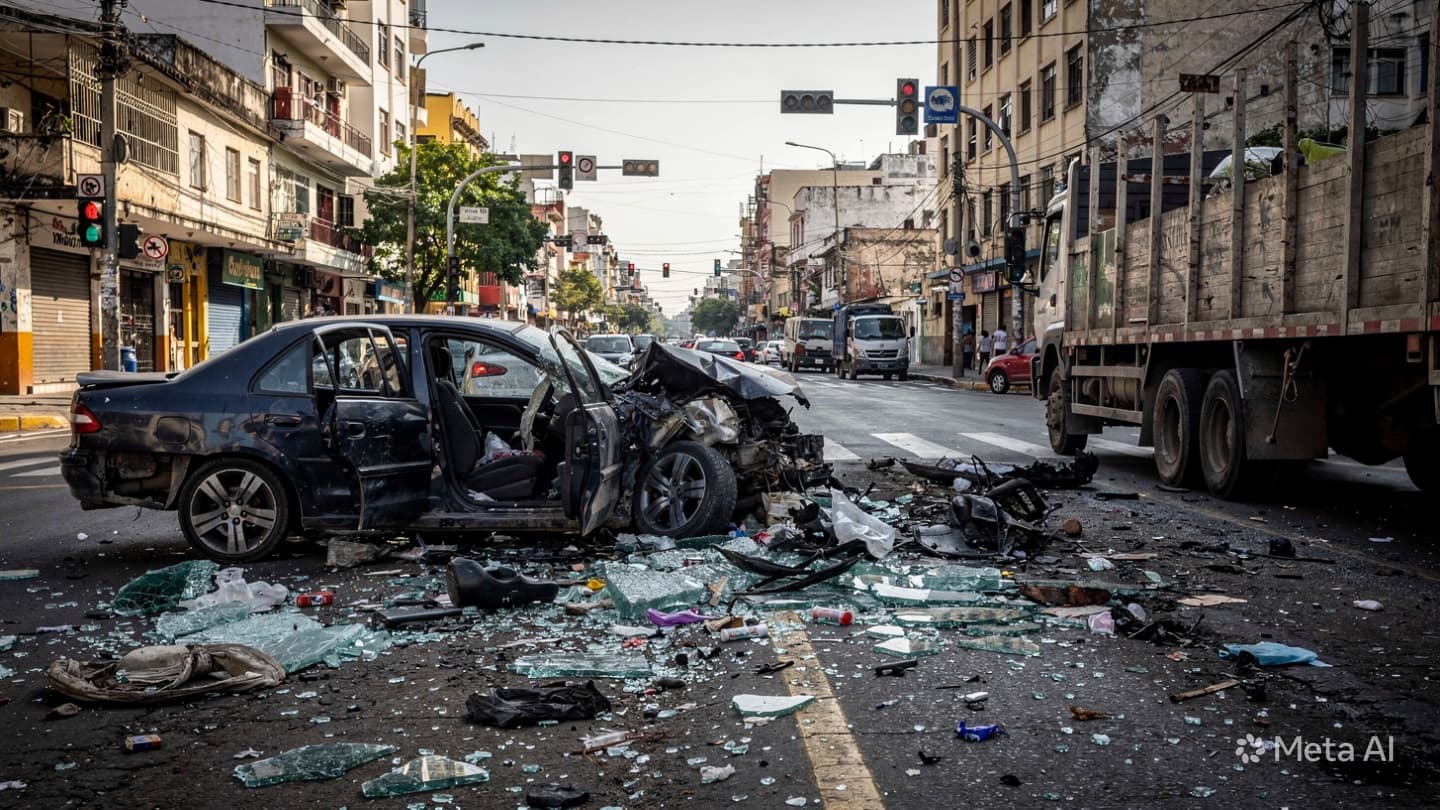Traffic Tragedy, Santo Domingo: Two Confirmed Dead After Collision On The City Main Road