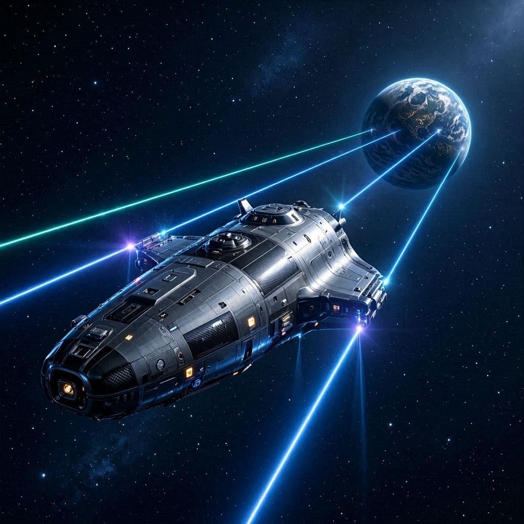  Light Speed Memories: Beaming 4K Video from the Moon