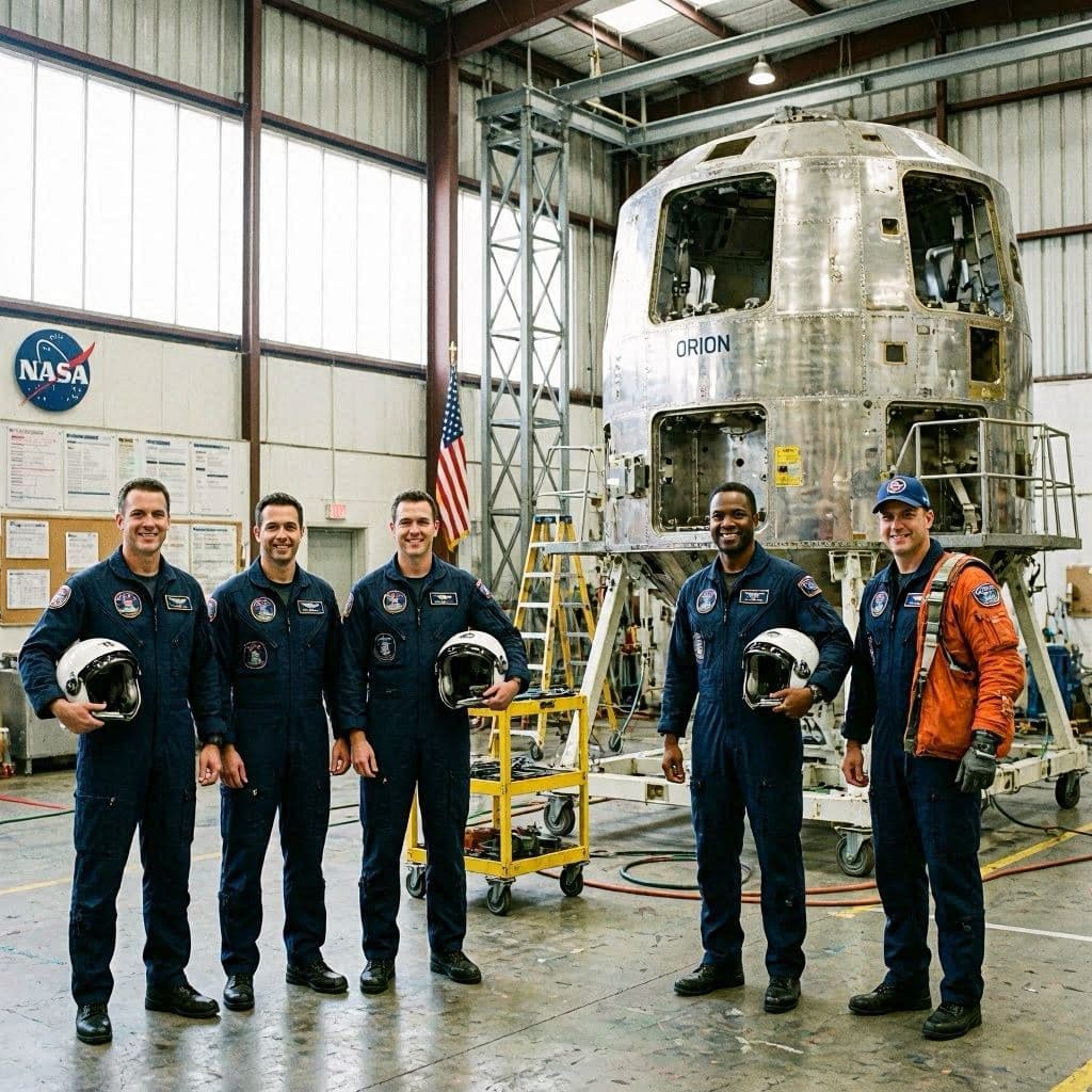 As Humanity Looks Moonward, A New Crew Steps Forward