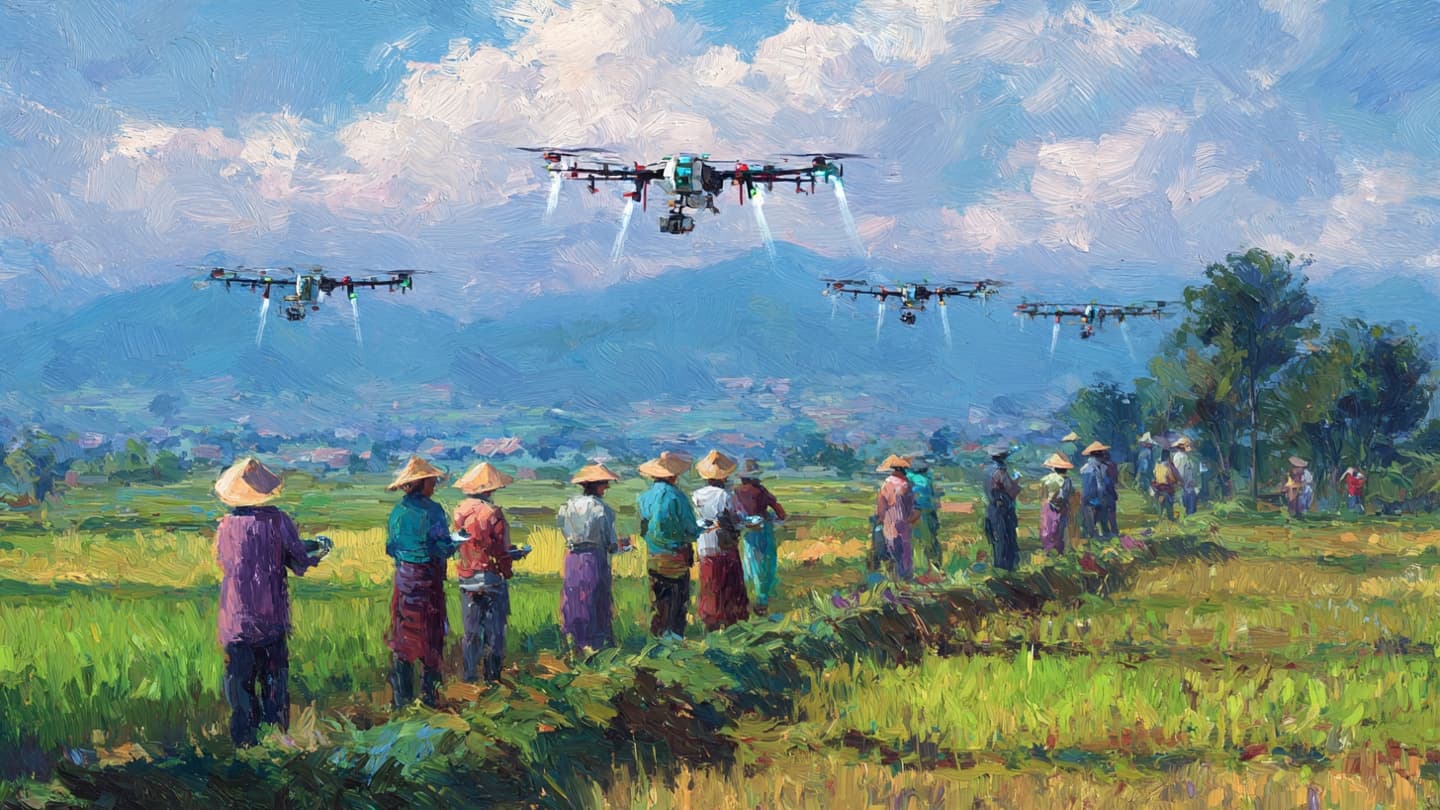 Indonesia's Smart Agriculture Industry Adopts Precision Farming Technologies