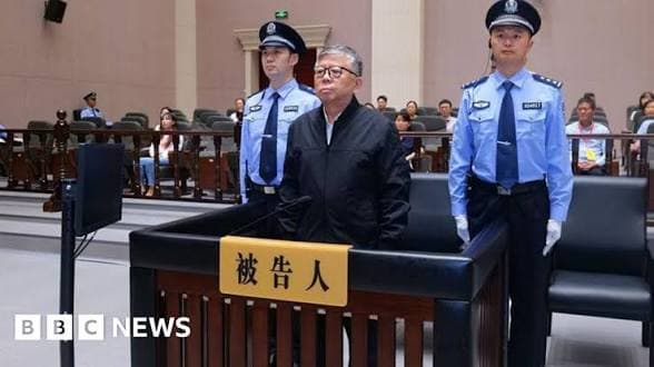 China sentences former city official to death for taking $325m in bribes