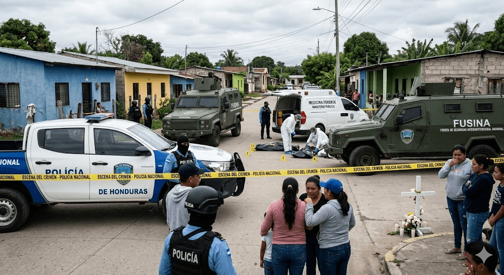 Double Tragedy: At Least 16 Lives Lost in Dual Attacks Across Northern Honduras