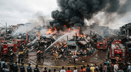 Tragedy in Sorsogon: 5 Dead as Massive Blaze Engulfs City Public Market