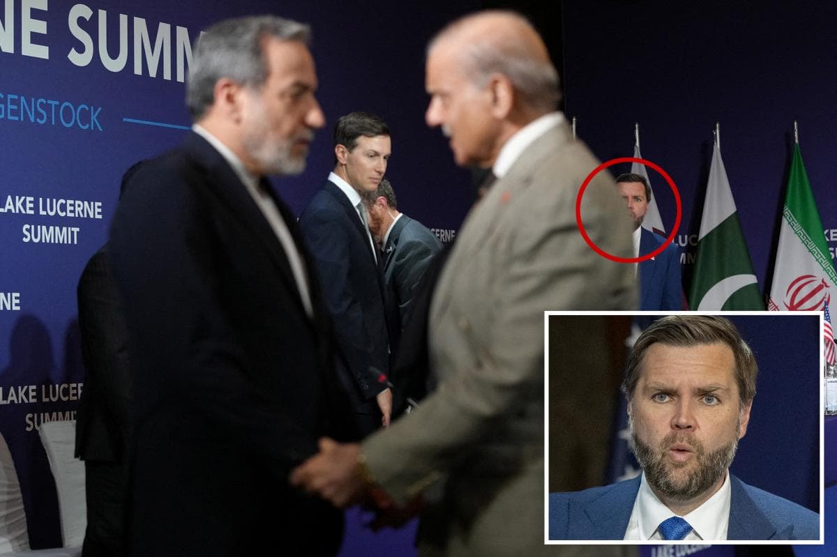 JD Vance Arrives in Switzerland as U.S.–Iran Diplomacy Enters Critical Phase