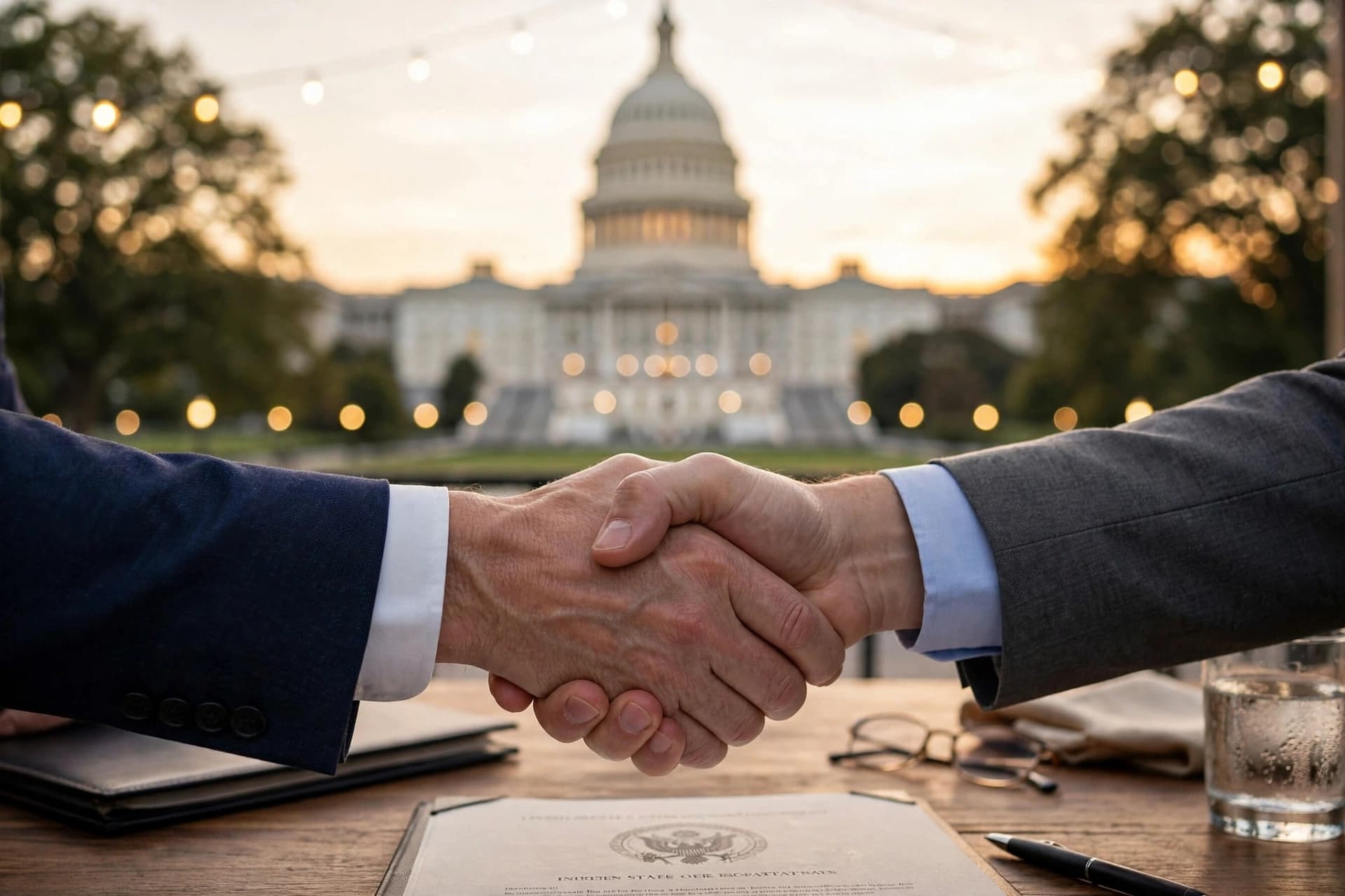  A Democrat’s unexpected bridge to a Republican rival