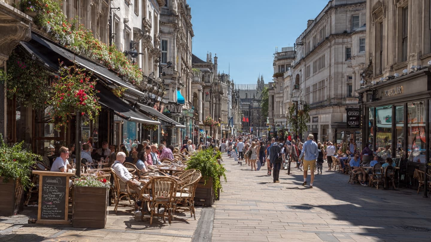 When Shops, Offices, and Digital Industries Stir, Britain's Economic Summer Finds Unexpected Strength Beneath Uncertainty
