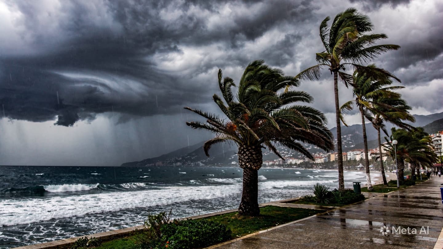 When the Gale Swept Through Budva: Wind, Debris, and Broken Glass