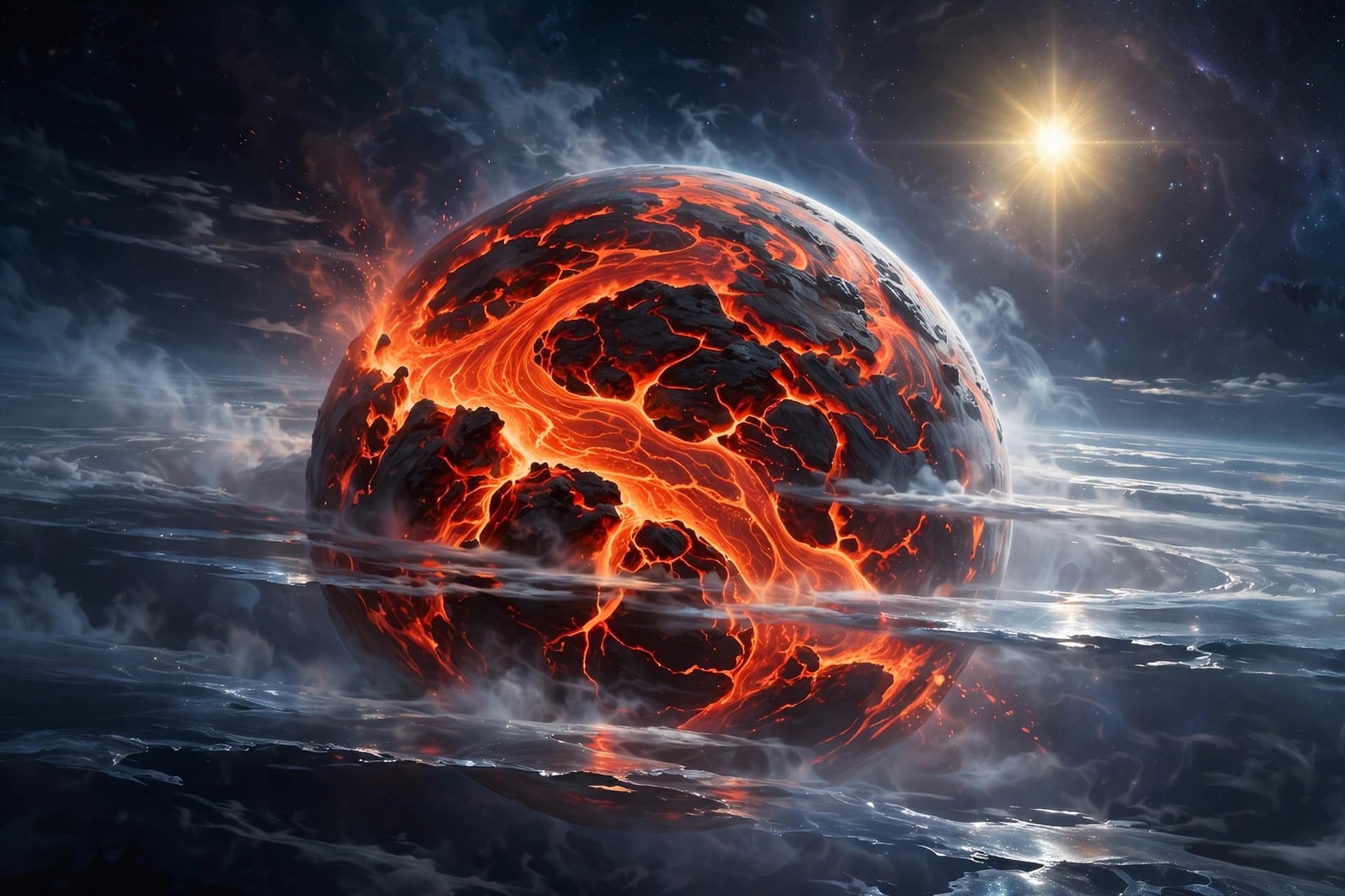 When a Scorched World Keeps Its Sky.