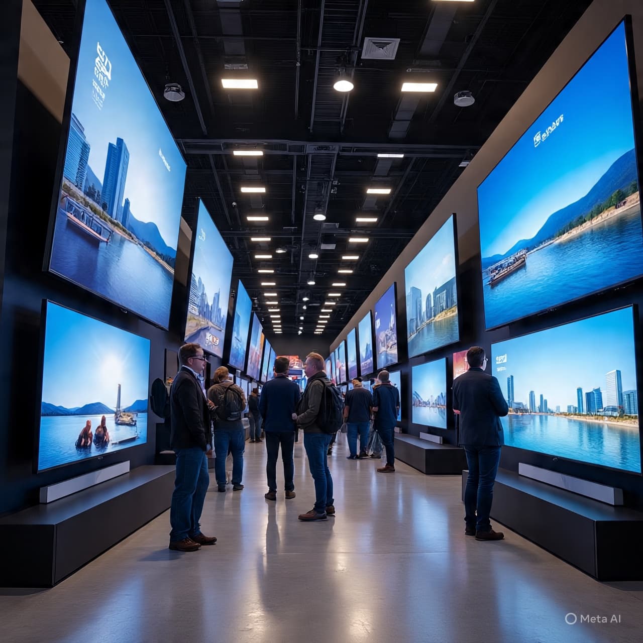 Under the Las Vegas Lights, Screens Grow Brighter and Machines Begin to Move