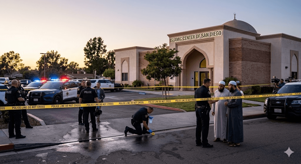 Tragedy in San Diego: 5 Dead, Including 2 Teenage Gunmen, in Shocking Mosque Shooting