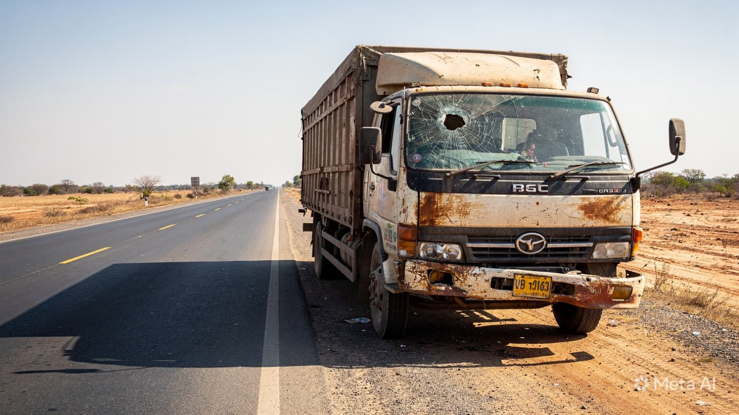 Truck Crash Disaster: Three Killed in High-Speed Collision on Cambodia's National Road Route Today