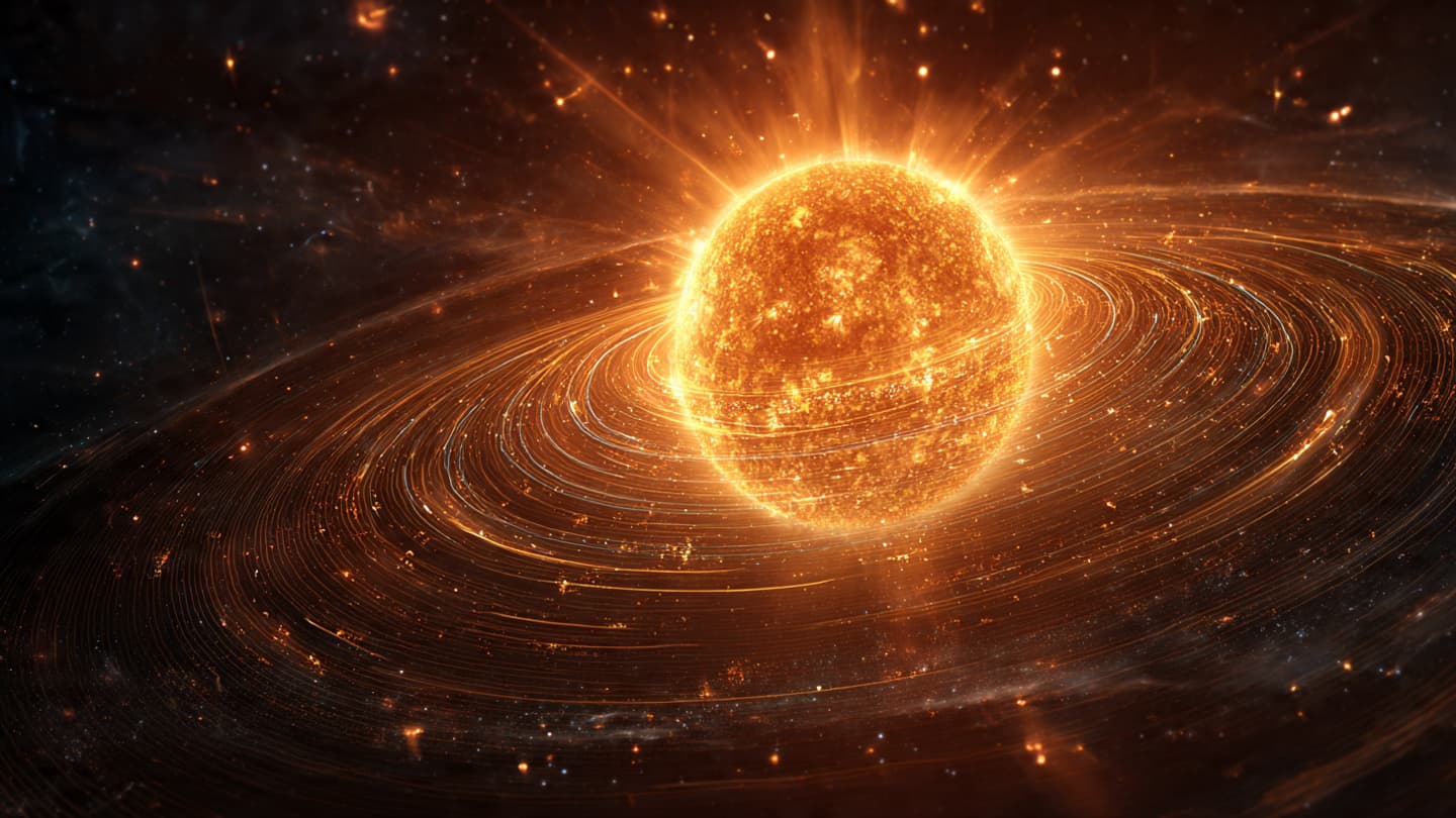 When the Sun sends signals that do not fit its usual language