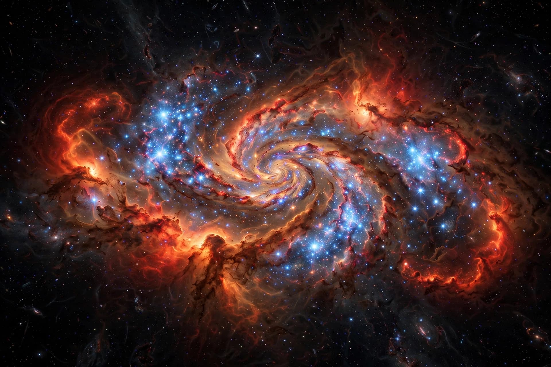 The Quick Rise of Chemical Complexity in Space