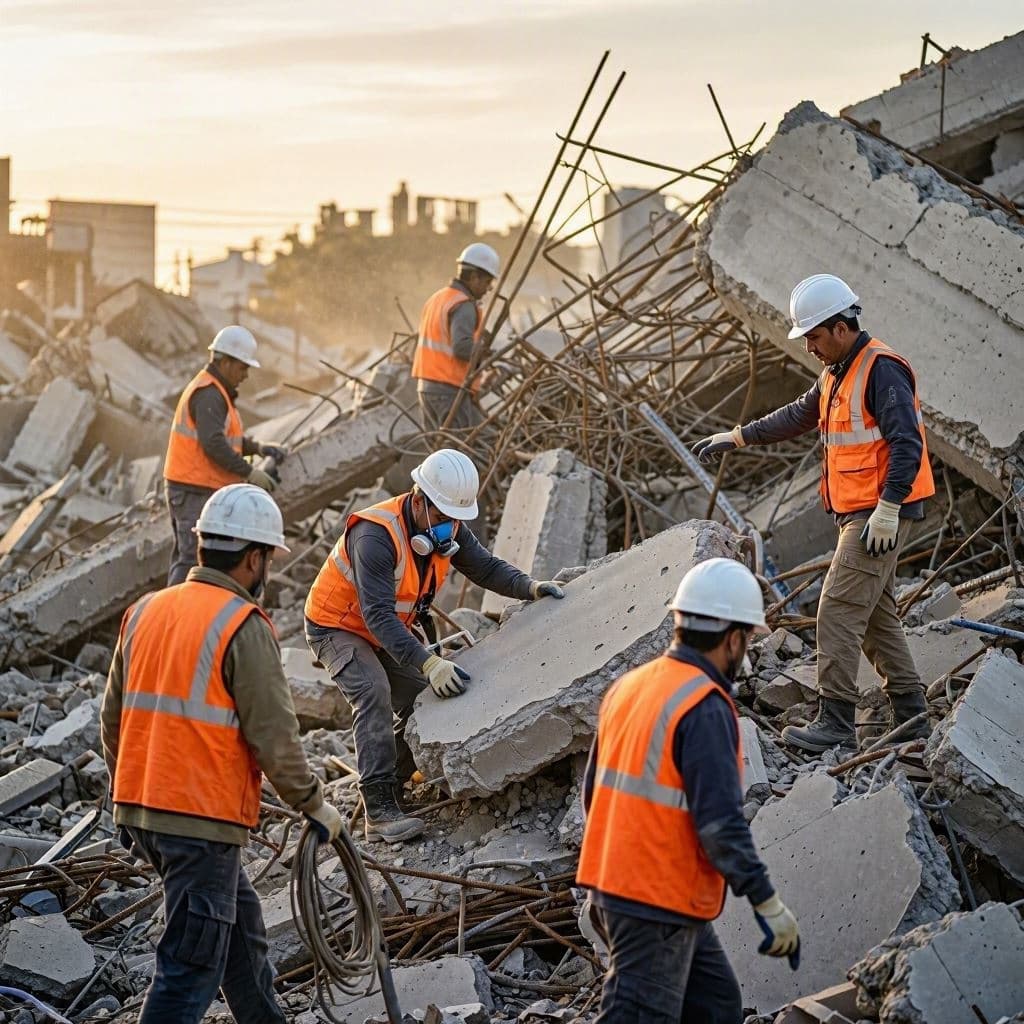 Beneath the Rubble: A Tragedy in New Delhi