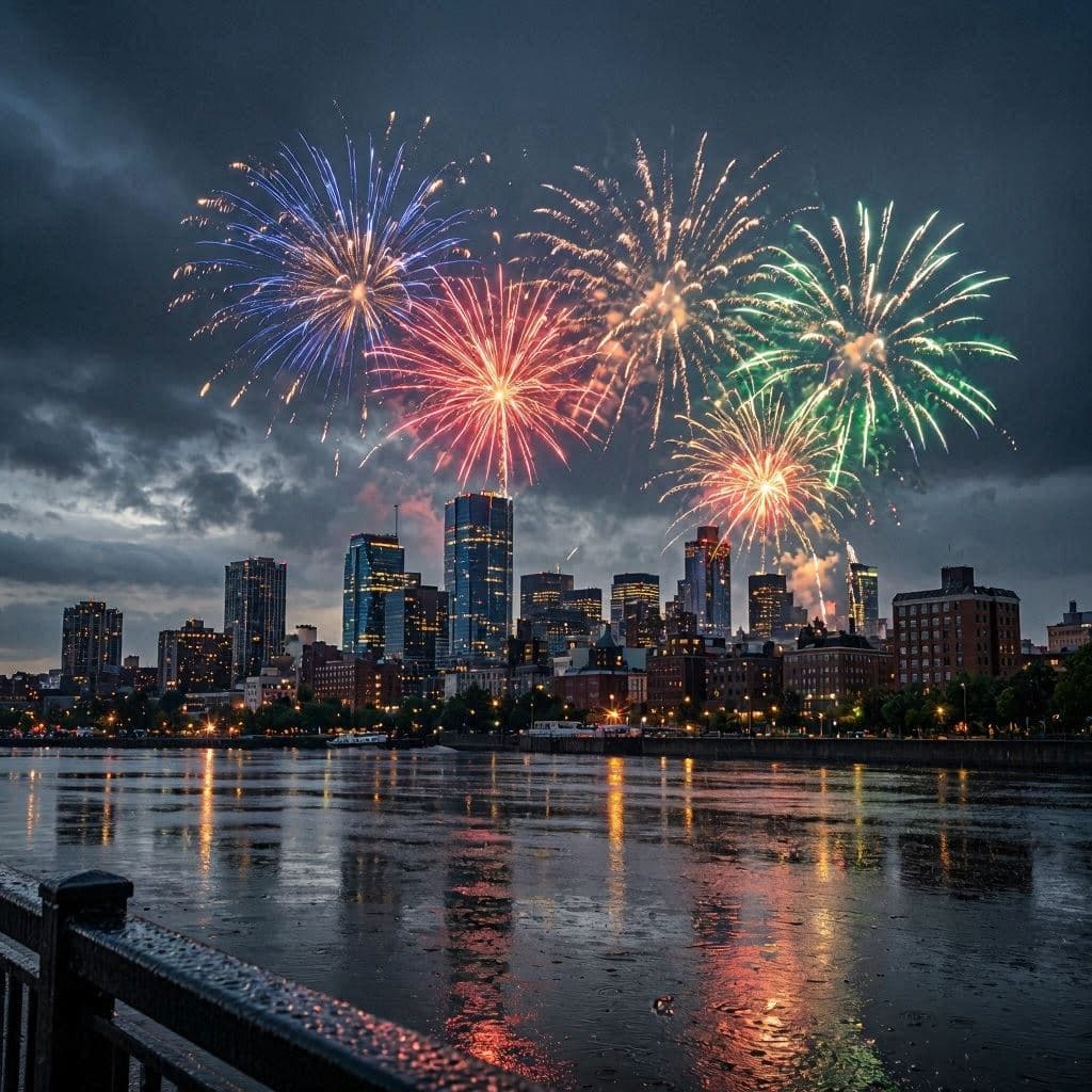 Nation celebrates 250 years with unity despite elements
