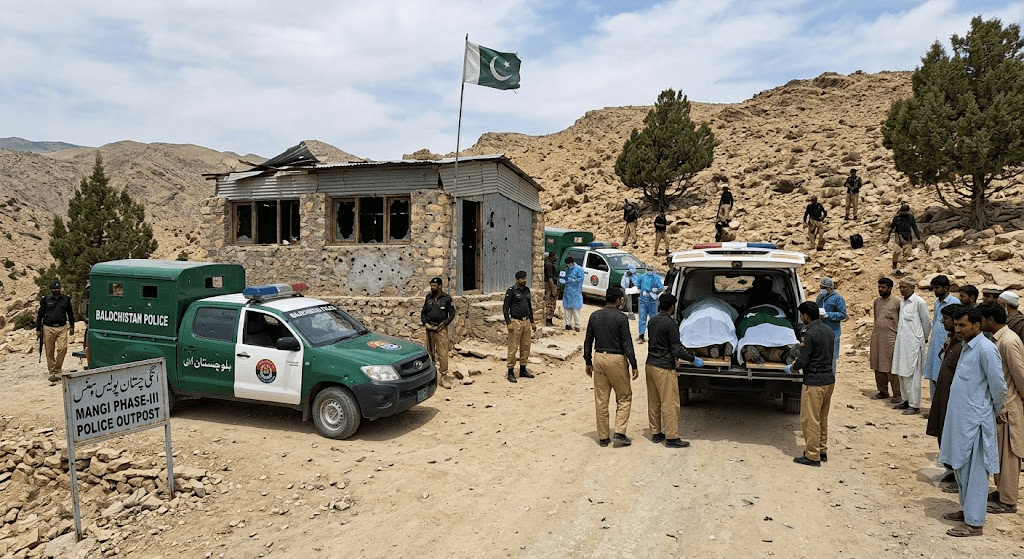 Terror in Ziarat: At Least Nine Policemen Martyred in Brutal Balochistan Outpost Attack