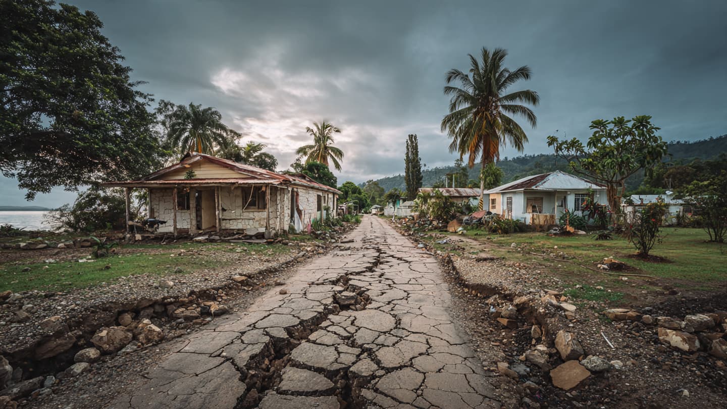 Between Trembling Homes and Darkened Roads, Vanuatu Families Gather Beneath Unsteady Ground Before Dawn Yesterday
