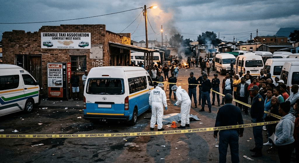 Helderberg in Crisis: 3 Dead in 48 Hours as Taxi Violence Grinds Through Lwandle