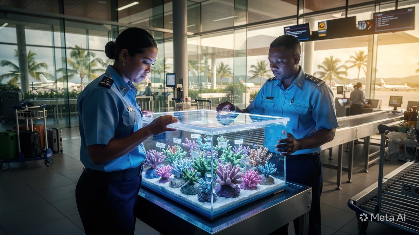 Beneath the Whirring Air Conduits: Fragile Lives, Glass Tanks, and the Smuggled Sea