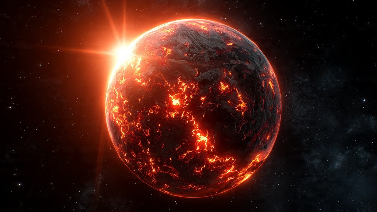 Oceans Exist There Too, But They Flow with Fire