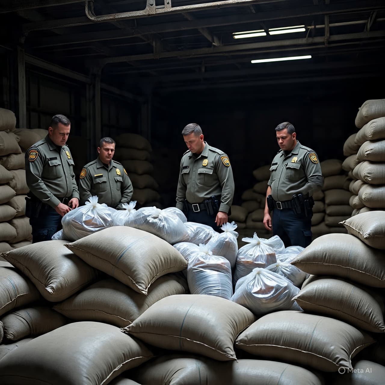 Beneath the Dust of Industry: What Police Found Hidden Inside Ordinary Cement Bags