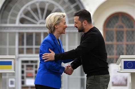Ukraine and EU Move Toward “Drone Deal” During von der Leyen’s Kyiv Visit