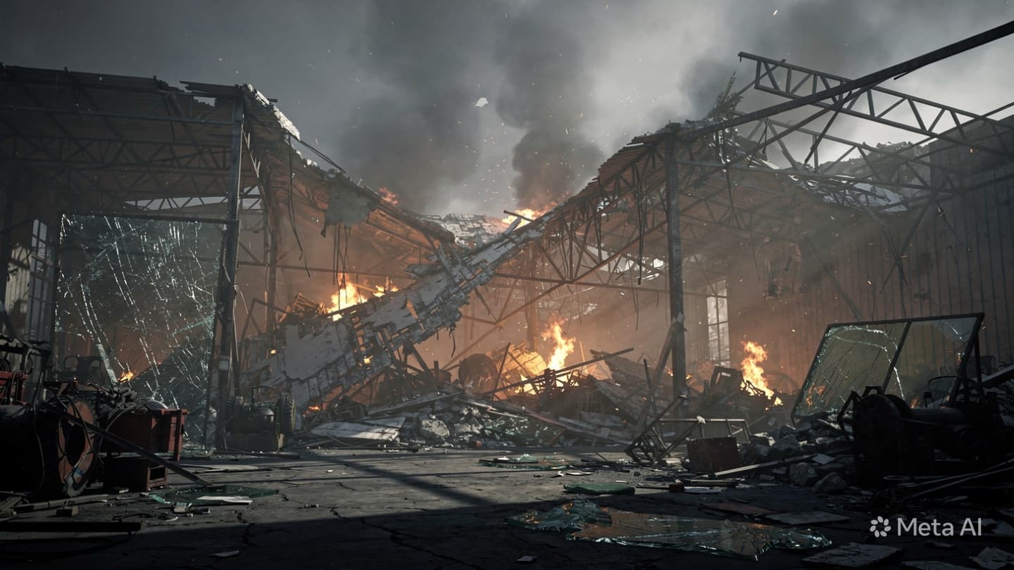 Deadly Fire in Surabaya: Security Guard Killed During Massive Blaze at Local Warehouse Facility