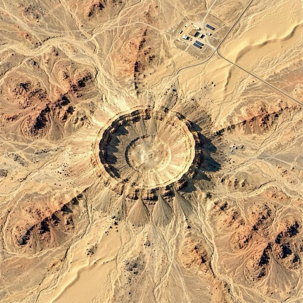 A Scar from the Sky: The Mystery of the Google Earth Crater 