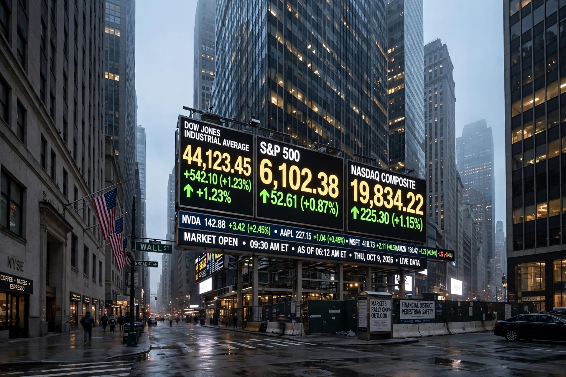 When Wall Street Reaches New Heights, Investors Turn Toward Earnings and the Uncertain Roads Beyond Market Records