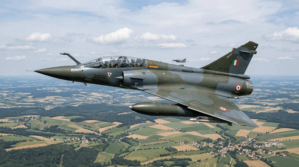 Fatal Crash: French Mirage 2000D Fighter Jet Goes Down in North-Eastern France During Routine Exercise