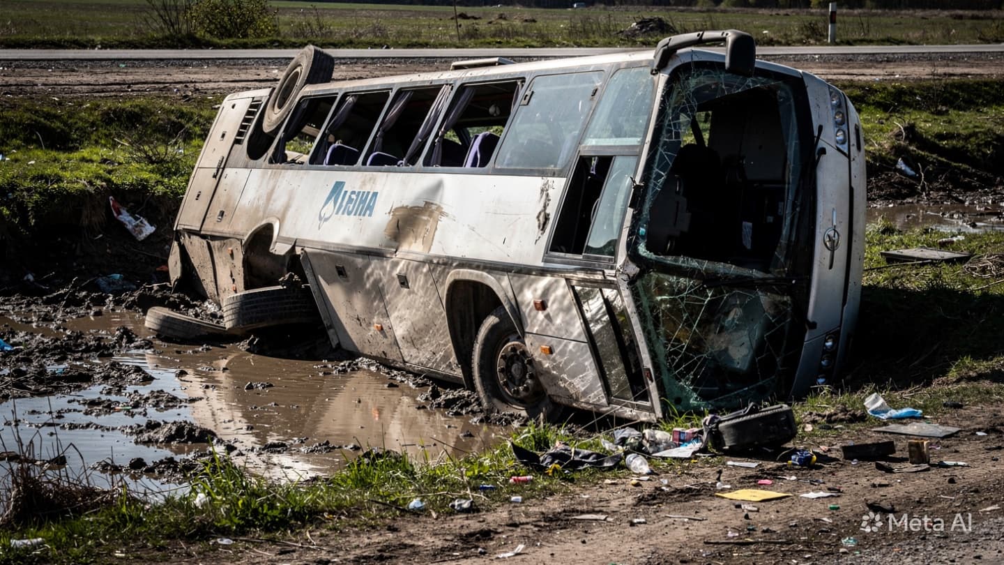 Tourist Bus Rollover In Antalya: One Dead And Multiple Injured In Serious Road Accident