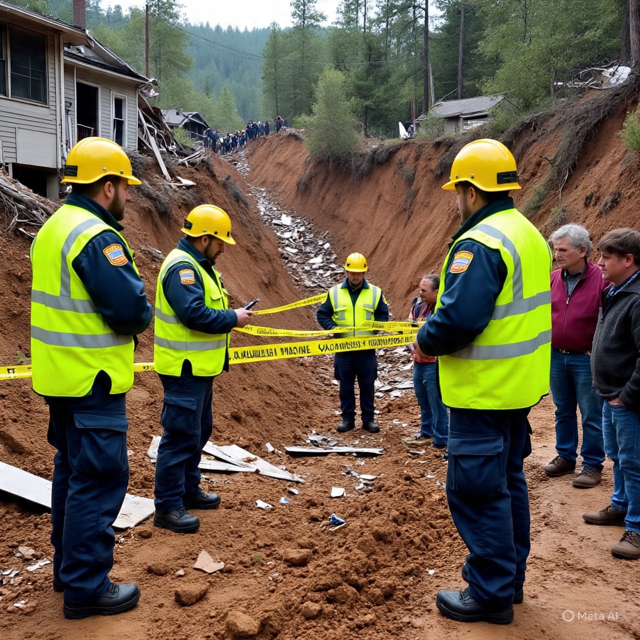 A Hillside’s Sudden Decision and the Fragile Line Between Home and Loss