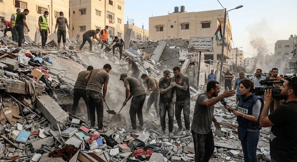Peace Plan in Jeopardy: Israeli Strikes Kill Several in Gaza Despite Trump’s Disarmament Roadmap