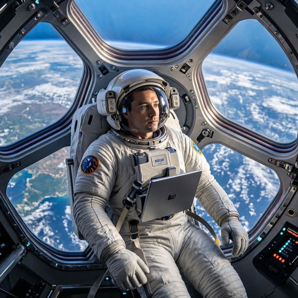 Life Above the Clouds: Chris Williams on the ISS