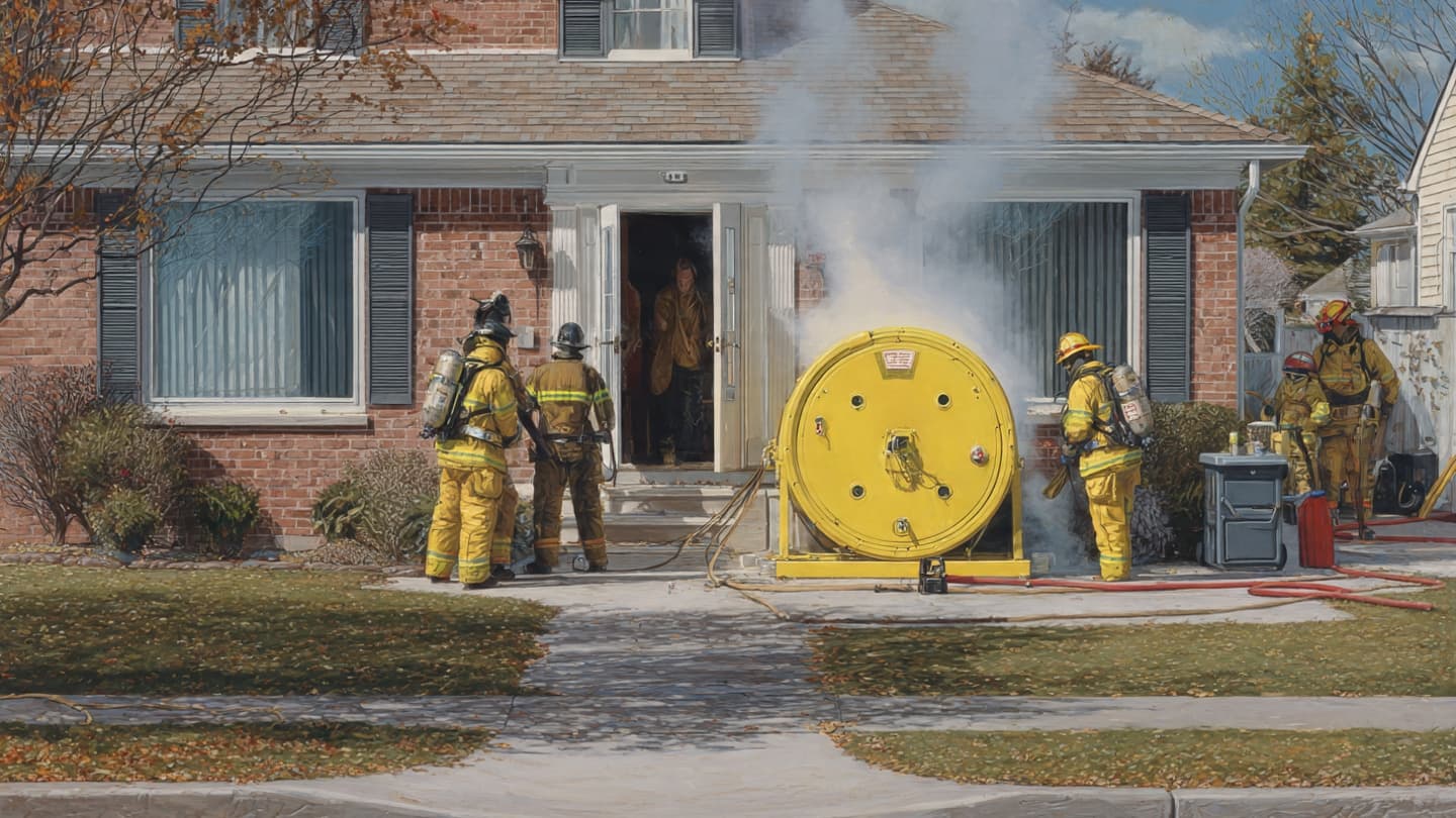 The Hidden Spark in the Subterranean Quiet: Reflections on a Household Basement Fire