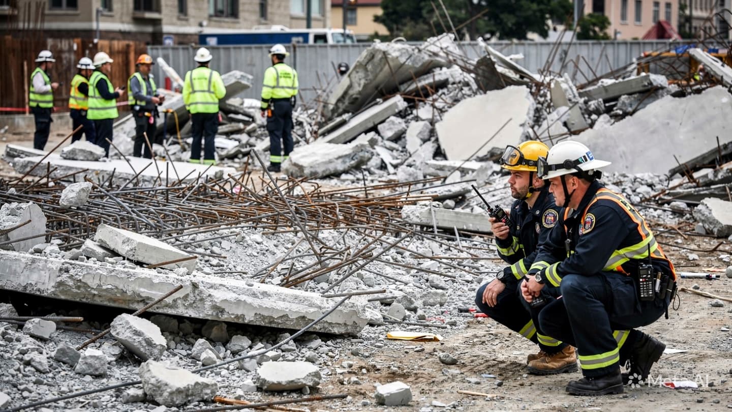 Tragedy During Rescue: Two Workers Killed in Secondary Structural Collapse in Devastated Venezuelan City
