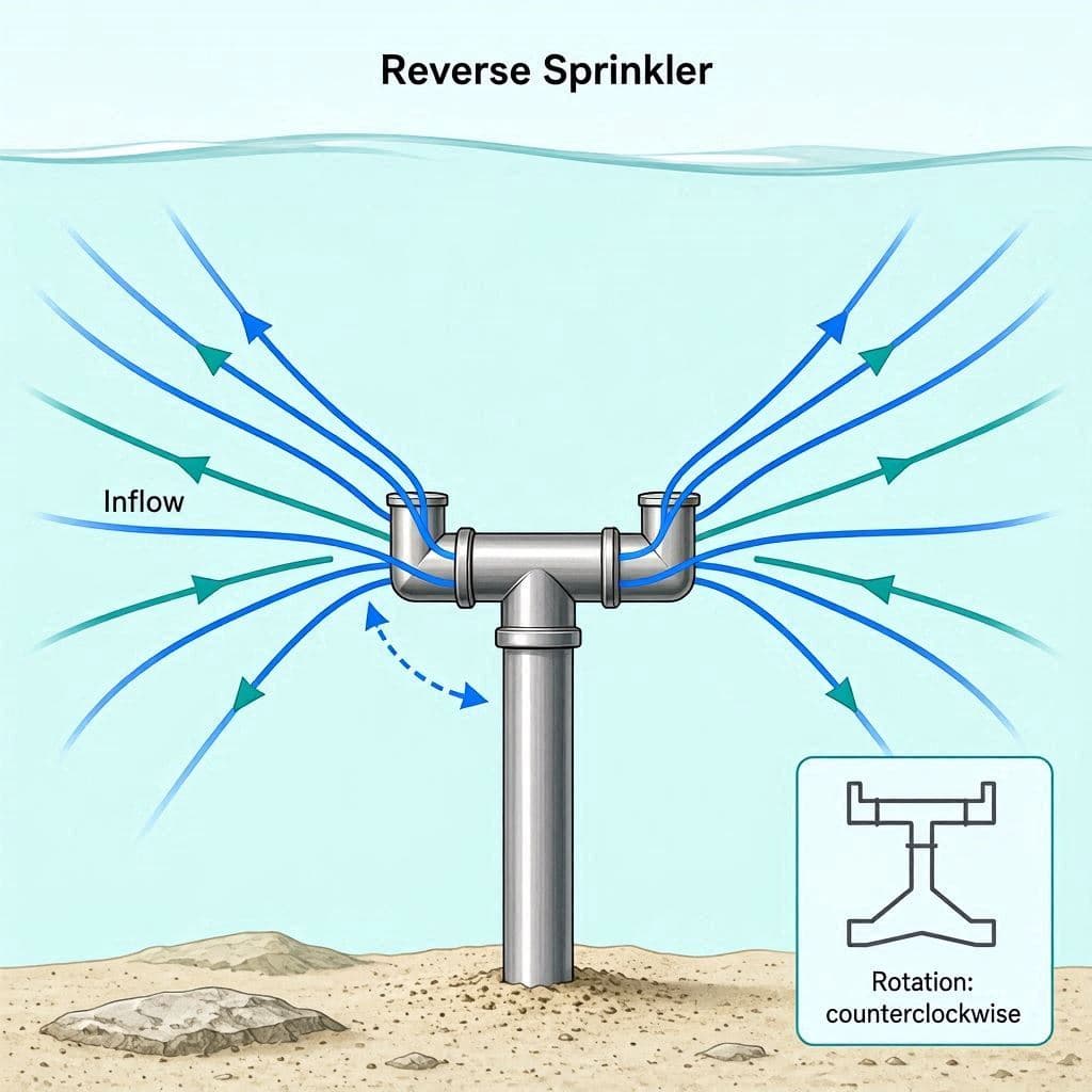 Correcting Feynman: The Truth About Reverse Sprinklers