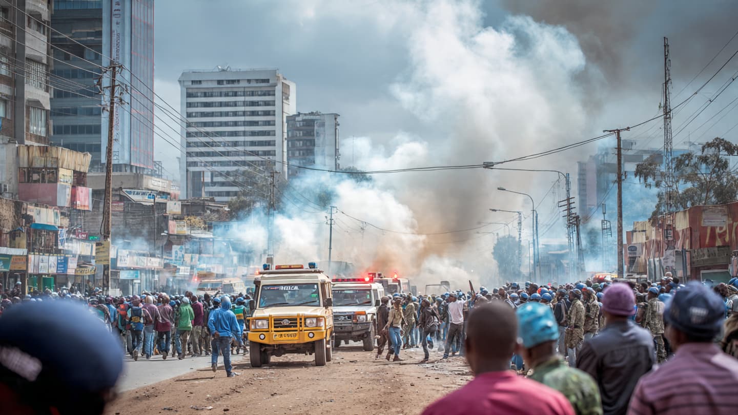 Fuel Price Protests in Kenya Escalated Into Deadly Street Clashes