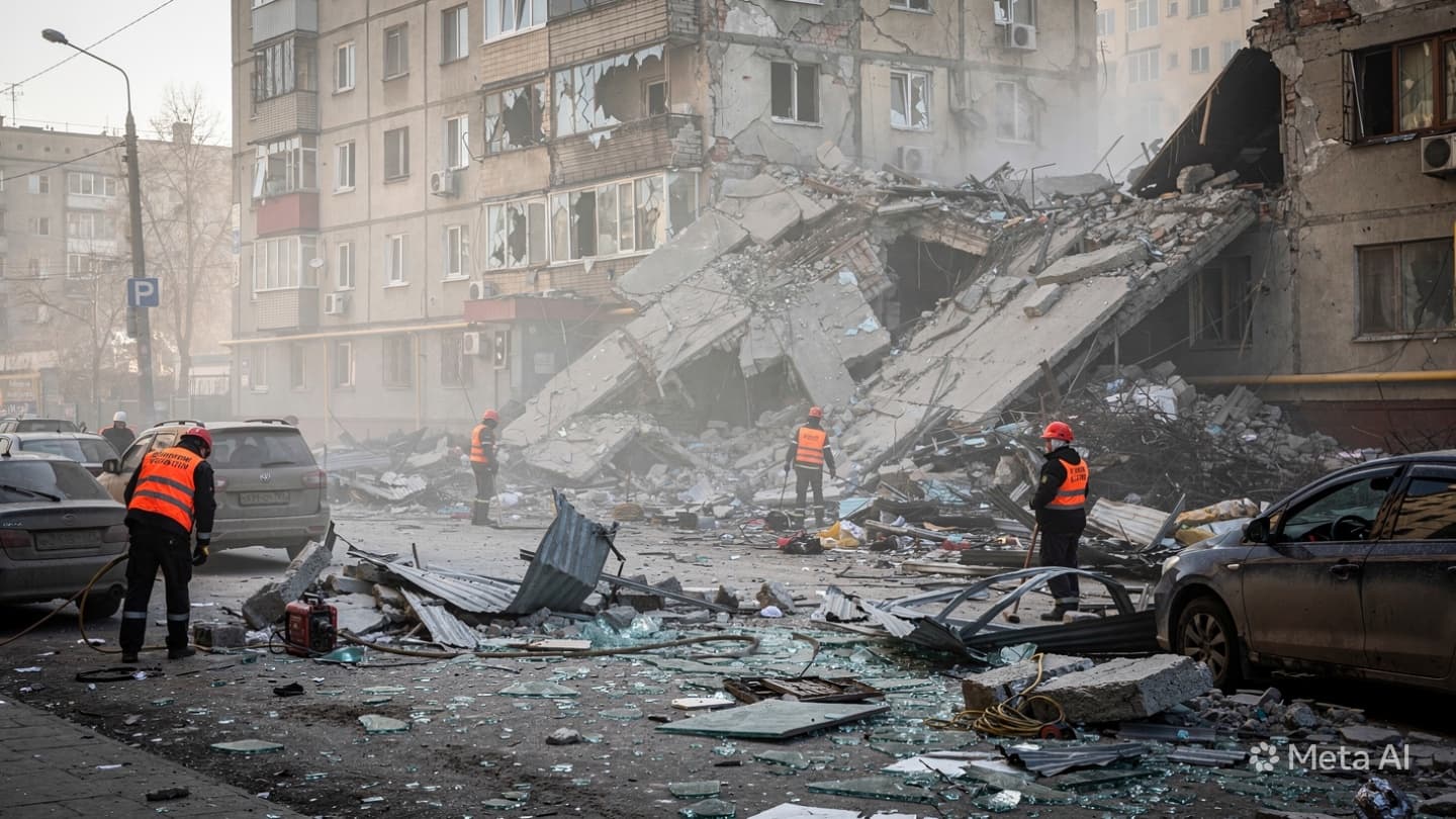 Podilskyi District Strike: Four Dead Reported Following Targeted Hit on Kyiv Residential Infrastructure Project
