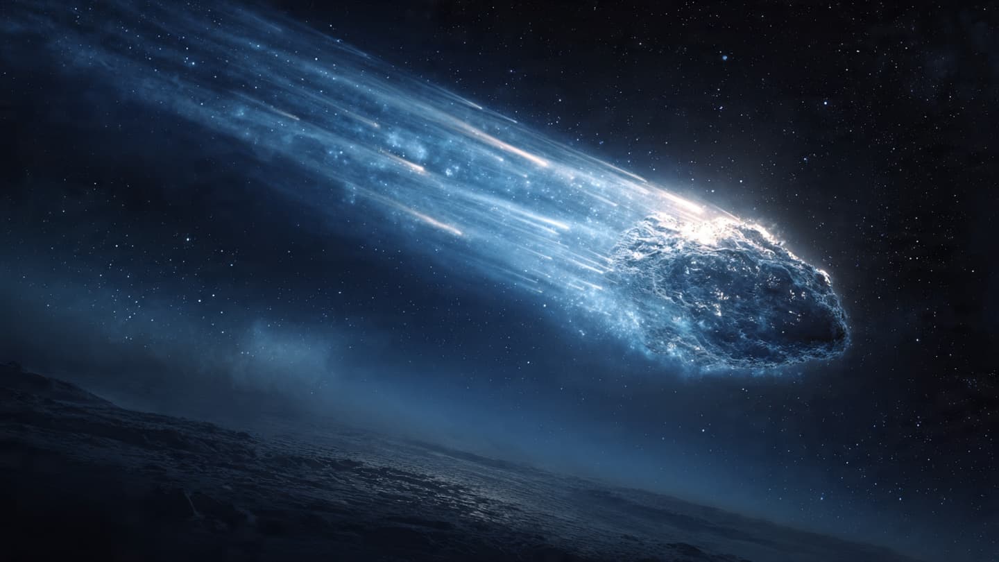 The Comet’s Tail Tells A Story Of Transformation