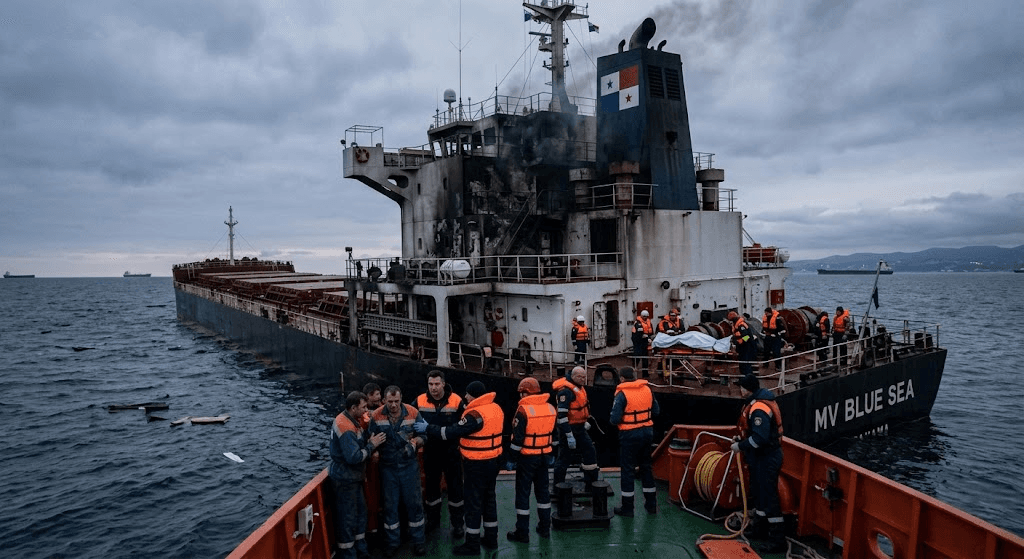 Deadly Black Sea Strike: Russian Attack on Foreign Cargo Ship Claims Life