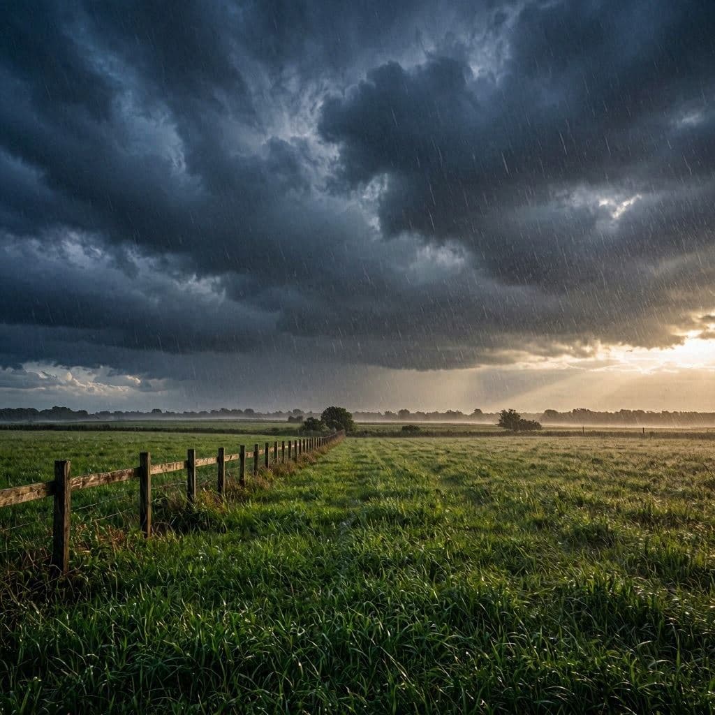 Storms and Sustenance: Monday’s Weather Forecast