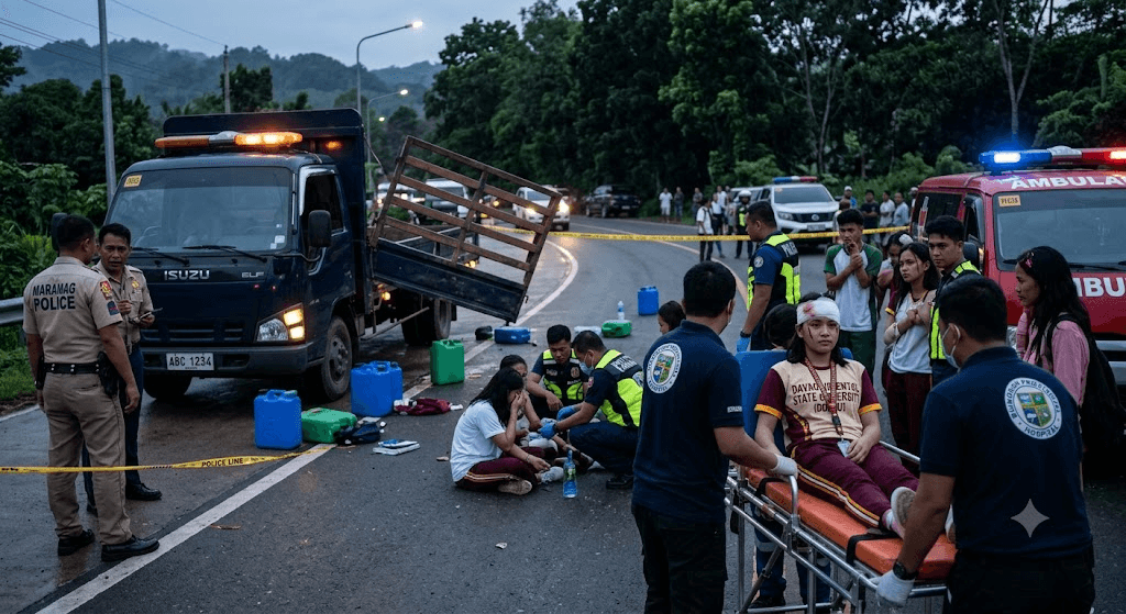 Tragedy on the Road: 1 Student Critical, 5 Injured After Falling from Hitchhiked Truck in Bukidnon