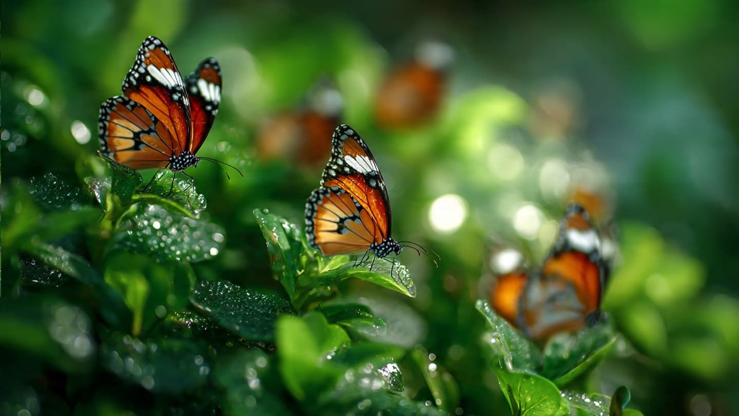 When Time Flutters Differently in the Life of a Butterfly